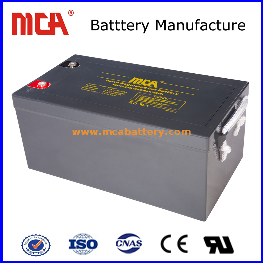 Bateria de inversor solar 250ah