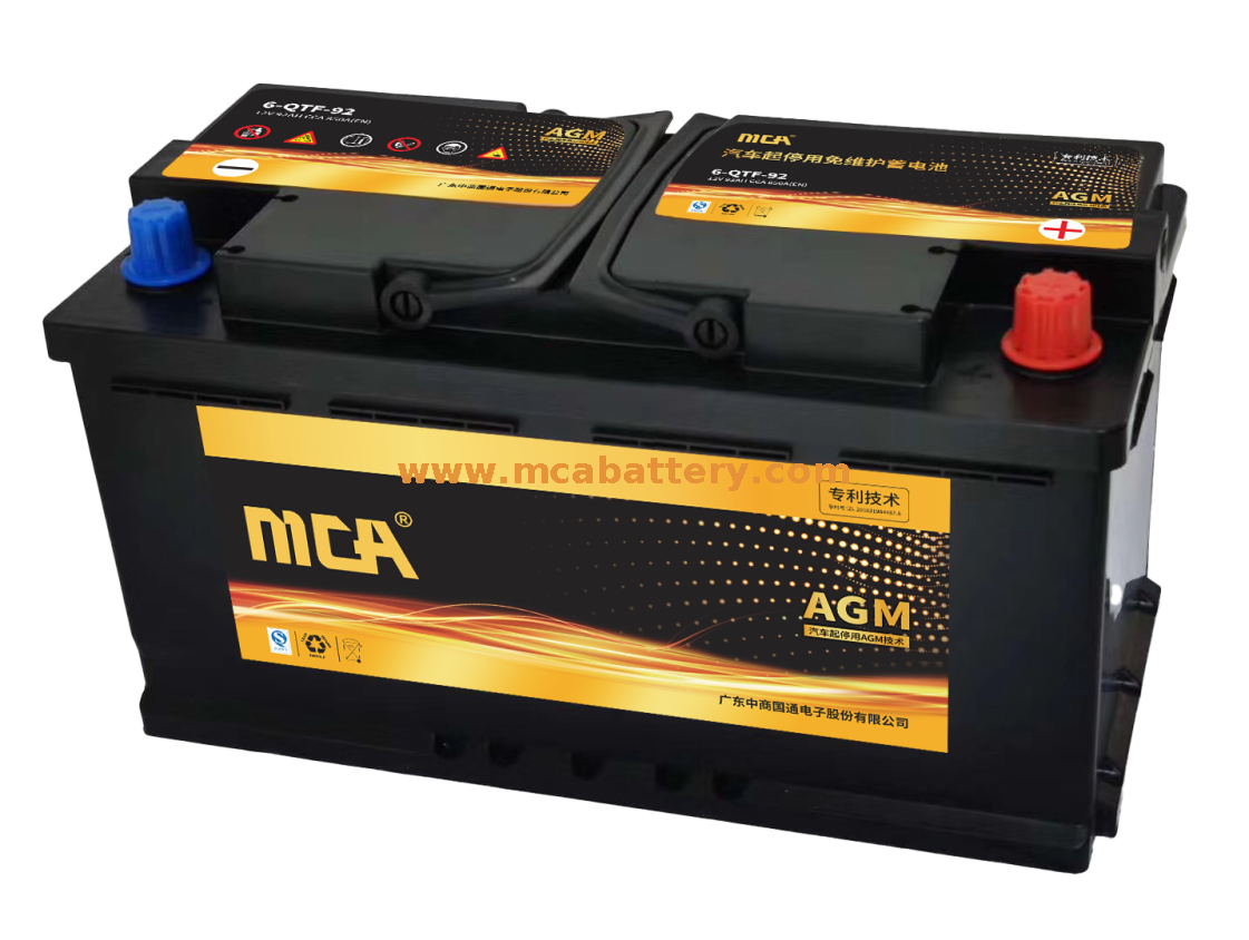 Msds Selada 92ah Car Agm Start-Stop Battery